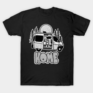 Home is where you park it. T-Shirt